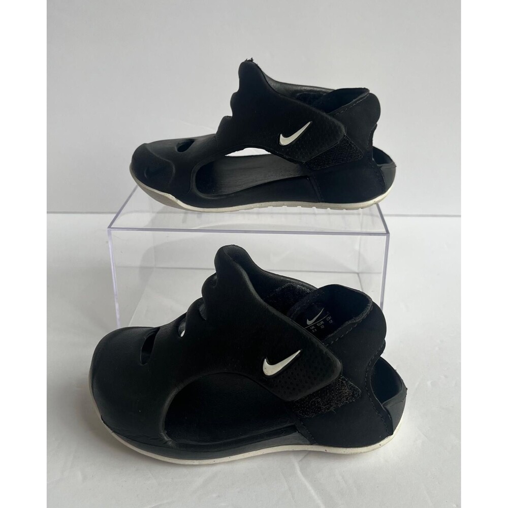 Nike Sunray Protect 3 Kids Black Sandals Water Shoes US 6C EU 22